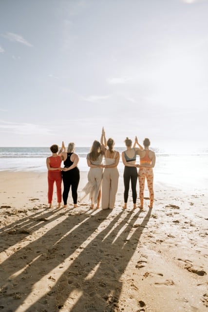 Yoga Gruppenreise am Meer