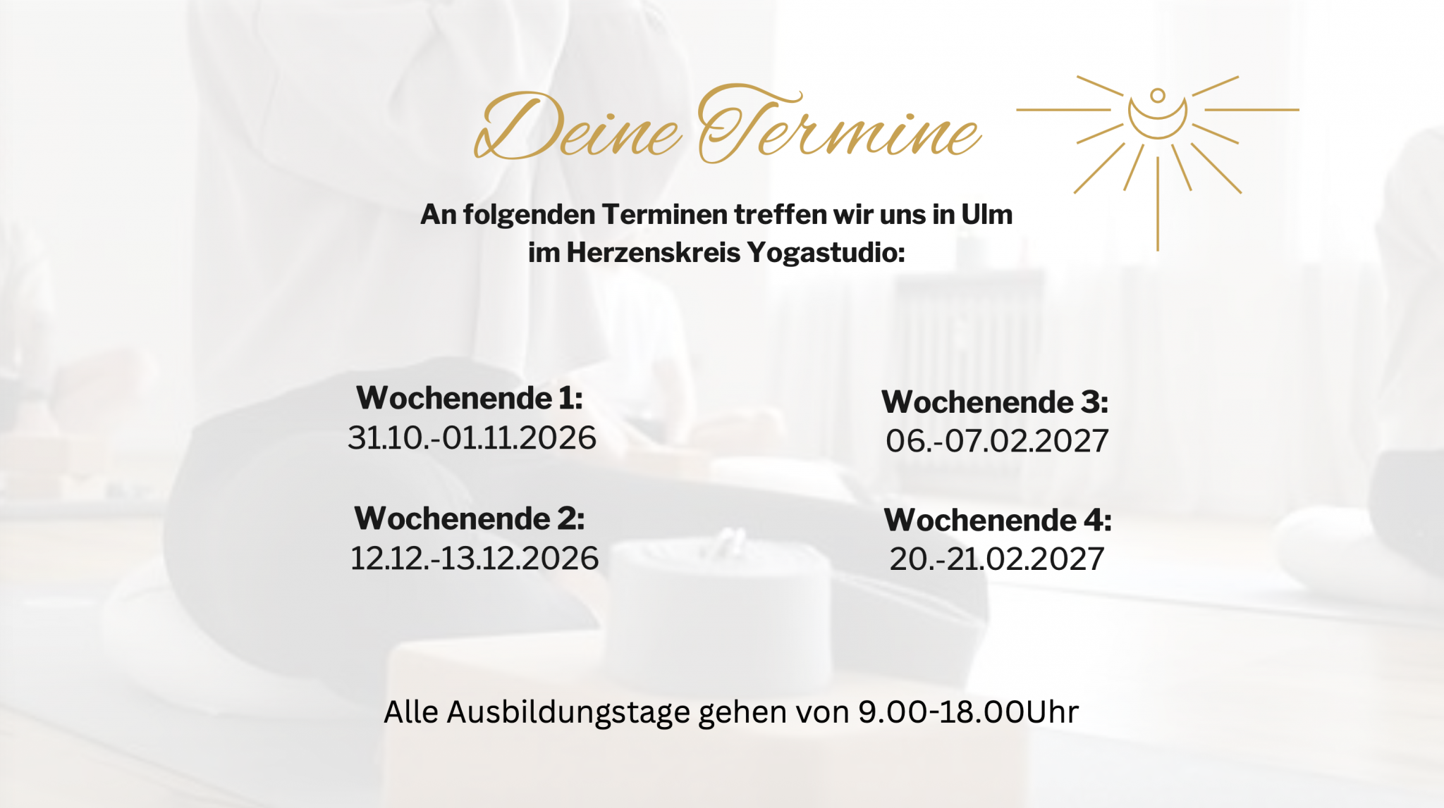 Yin Yogalehrer Ausbildung Ulm