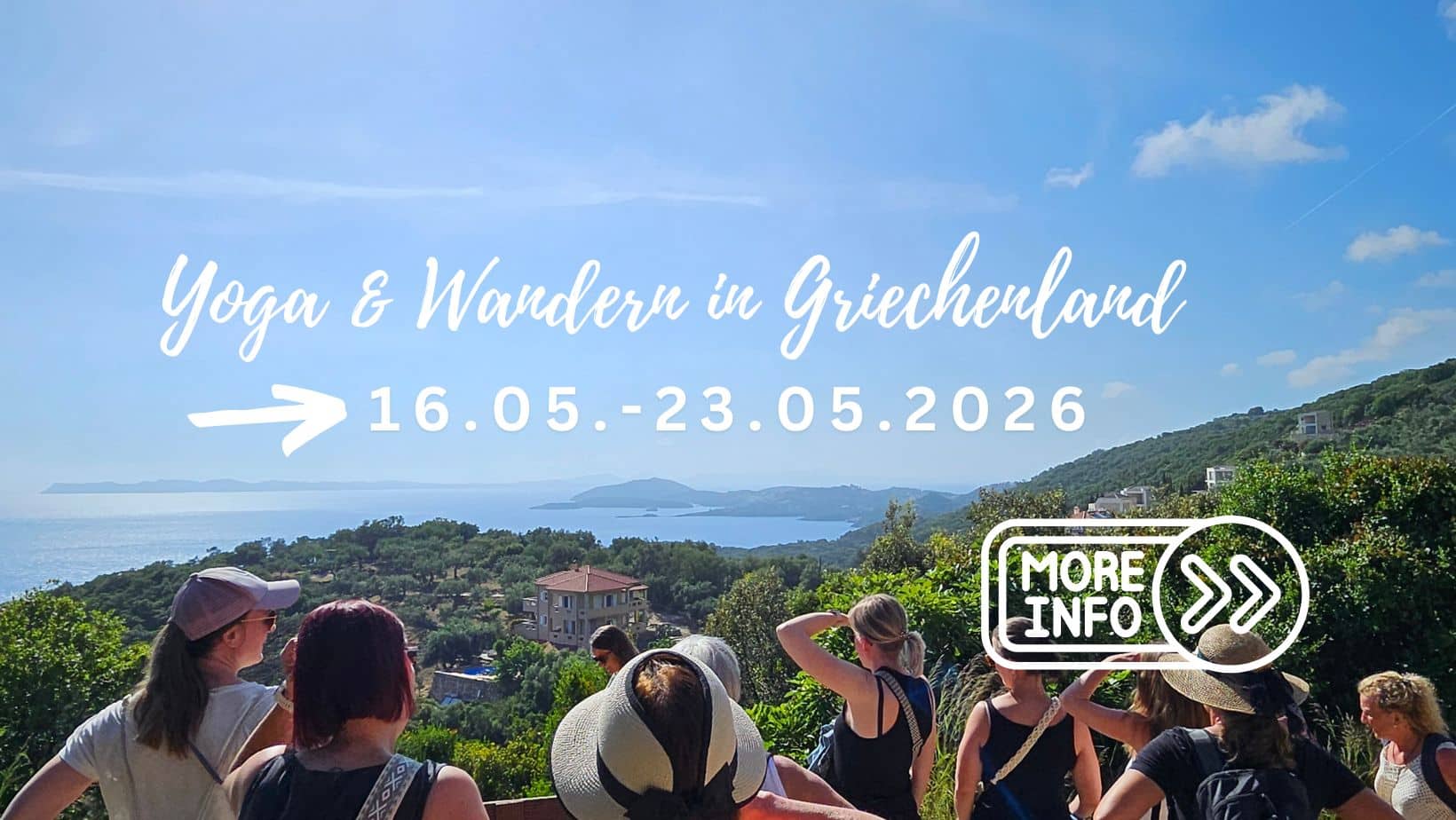 Yoga und Wandern Griechenland 2026